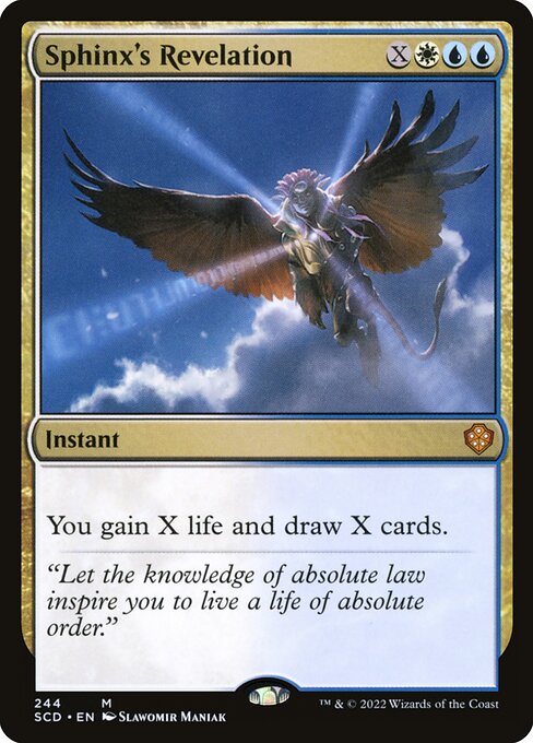 Sphinx's Revelation (244) - Starter Commander Decks - Game On