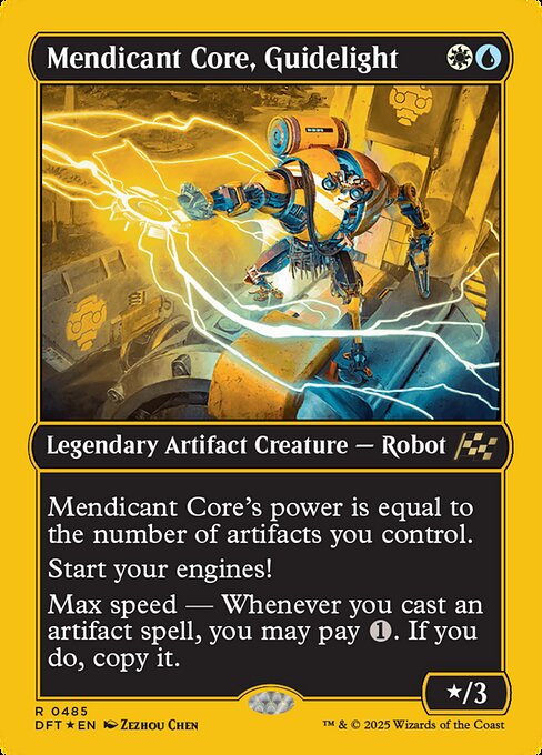 Mendicant Core, Guidelight (485) (Foil) - Aetherdrift - Game On