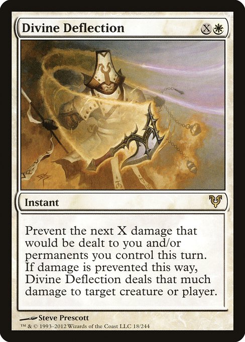 Divine Deflection (18) (Foil) - Avacyn Restored - Game On