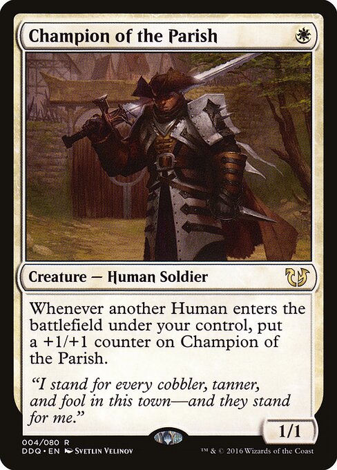 Champion of the Parish (4) - Duel Decks: Blessed vs. Cursed - Game On
