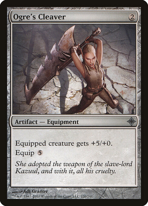 Ogre's Cleaver (220) - Rise of the Eldrazi - Game On