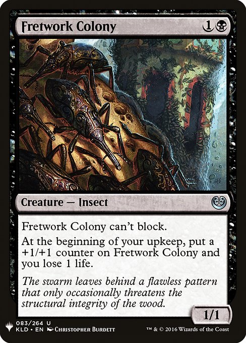 Fretwork Colony (KLD-83) - The List - Game On