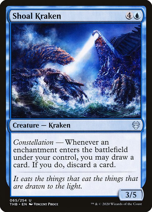 Shoal Kraken (65) (Foil) - Theros Beyond Death - Game On