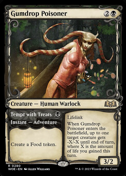 Gumdrop Poisoner // Tempt with Treats (280) - SHOWCASE - Wilds of Eldraine - Game On