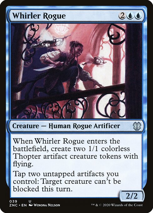 Whirler Rogue (39) - Zendikar Rising Commander - Game On