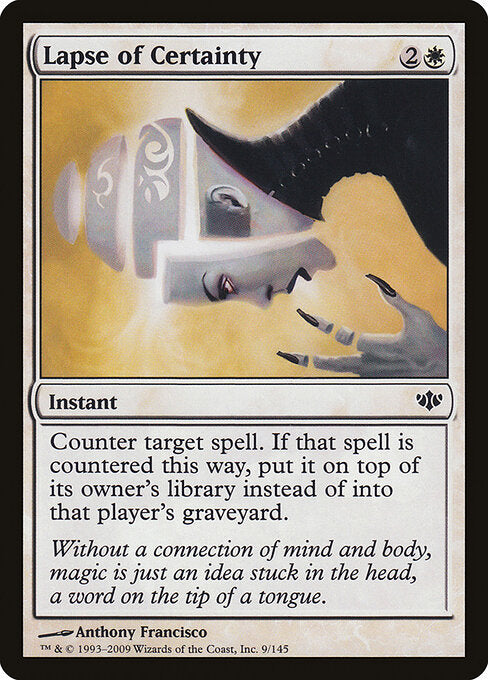 Lapse of Certainty (9) (Foil) - Conflux - Game On