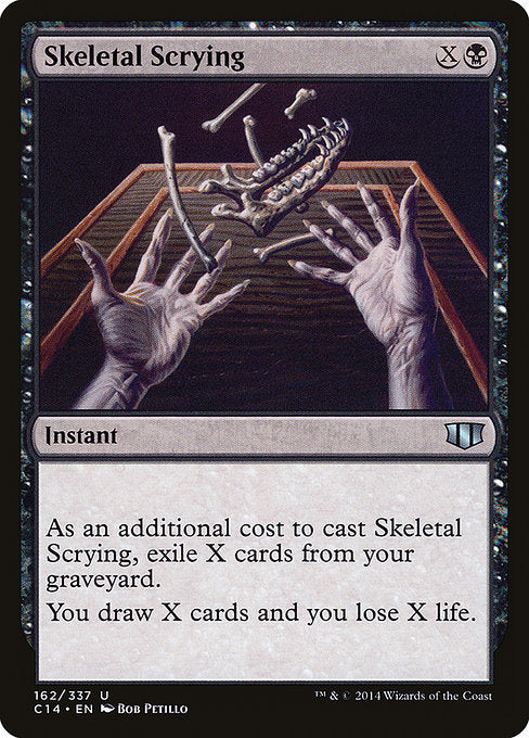 Skeletal Scrying (162) - Commander 2014 - Game On