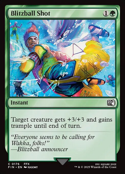 Blitzball Shot (176) (Foil) - Final Fantasy - Game On