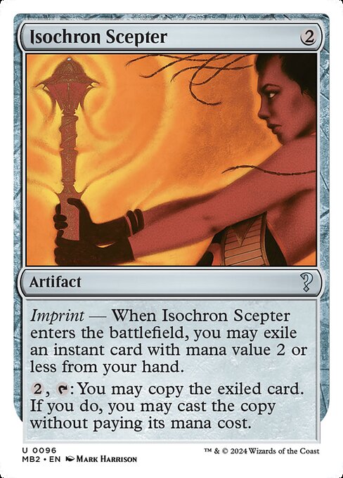 Isochron Scepter (96) - Mystery Booster 2 - Game On