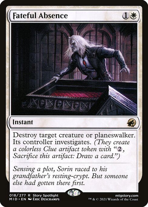 Fateful Absence (18) - Innistrad: Midnight Hunt - Game On