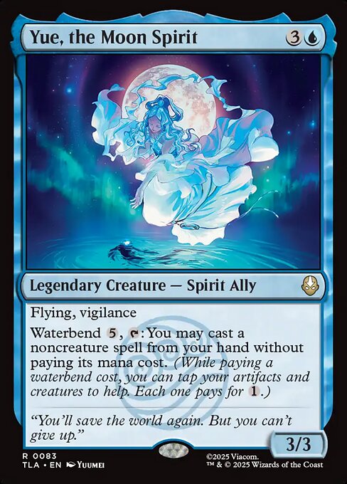 Yue, the Moon Spirit (83) (Foil) - Avatar: The Last Airbender - Game On