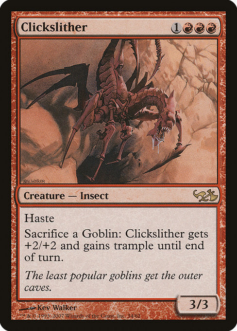 Clickslither (34) - Duel Decks: Elves vs. Goblins - Game On