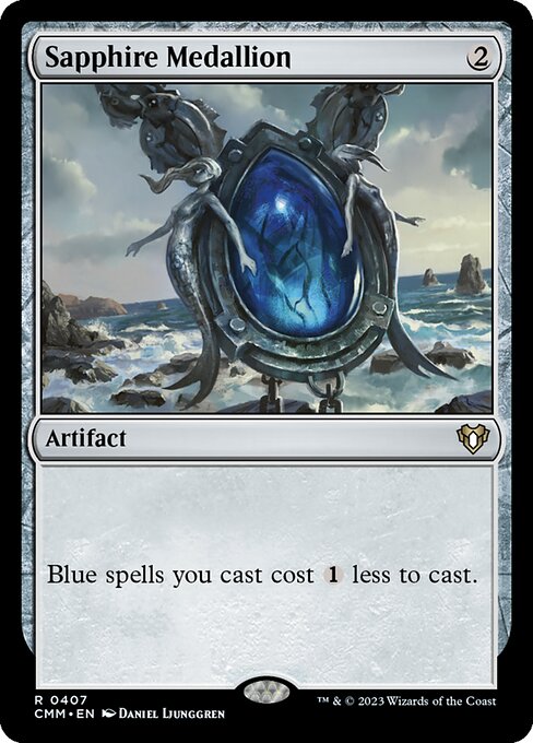 Sapphire Medallion (407) - Commander Masters - Game On
