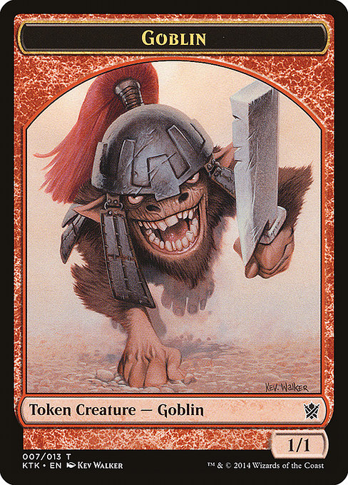 Goblin (7) - Khans of Tarkir Tokens - Game On