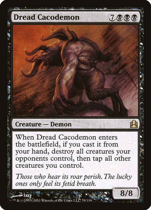 Dread Cacodemon (79) - Commander 2011 - Game On