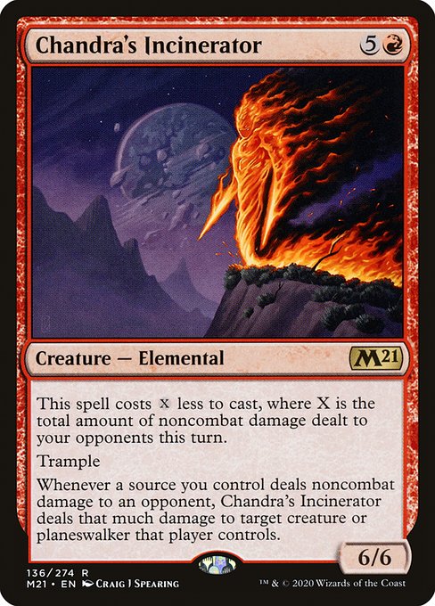 Chandra's Incinerator (136) - Core Set 2021 - Game On