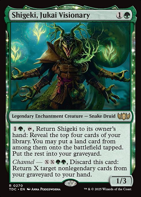 Shigeki, Jukai Visionary (270) - Tarkir: Dragonstorm Commander - Game On