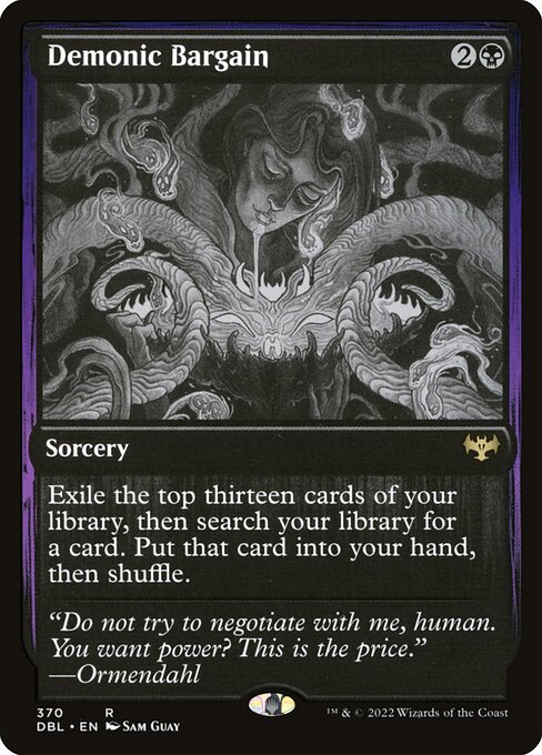 Demonic Bargain (370) - Innistrad: Double Feature - Game On