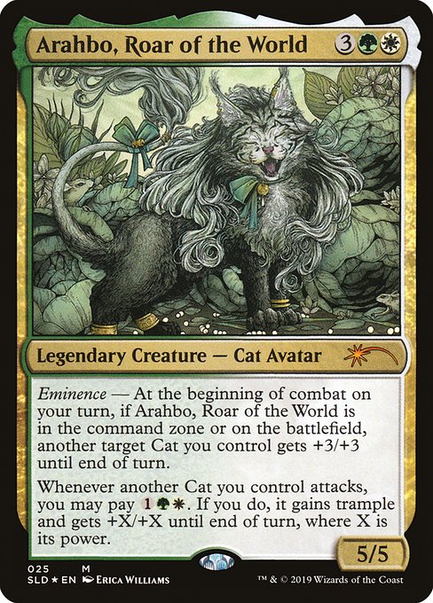Arahbo, Roar of the World (25) (Foil) - Secret Lair Drop - Game On
