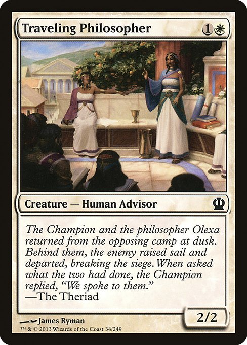 Traveling Philosopher (34) (Foil) - Theros - Game On