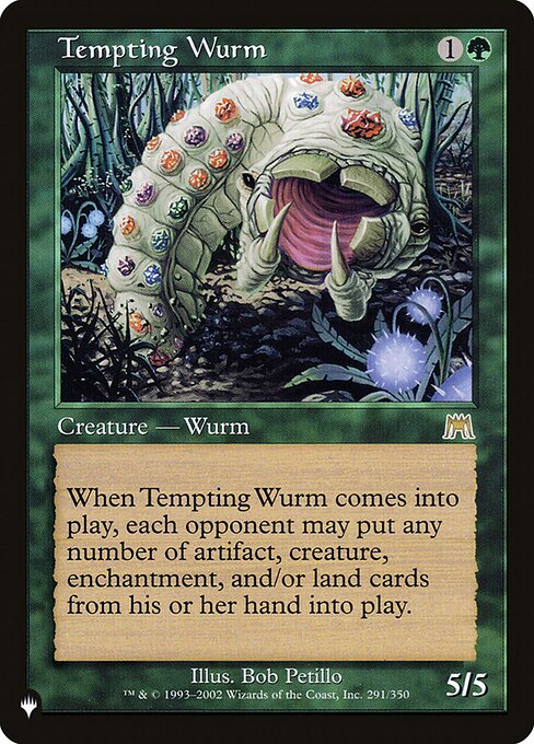 Tempting Wurm (ONS-291) - The List - Game On