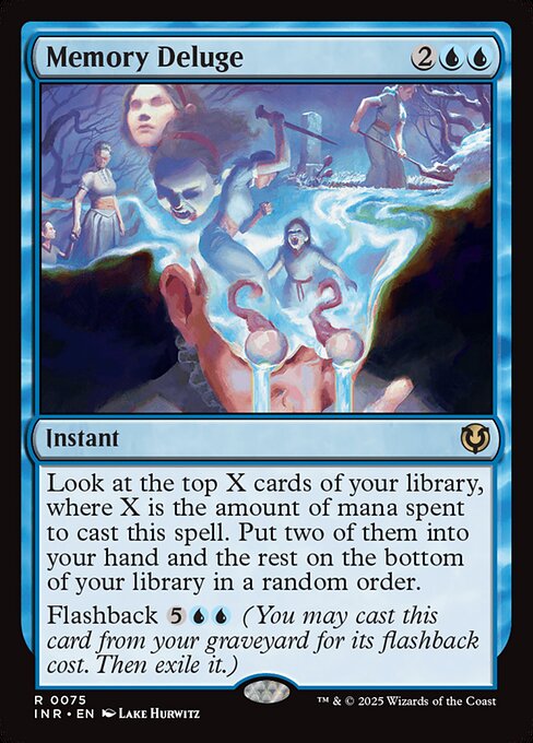 Memory Deluge (75) (Foil) - Innistrad Remastered - Game On