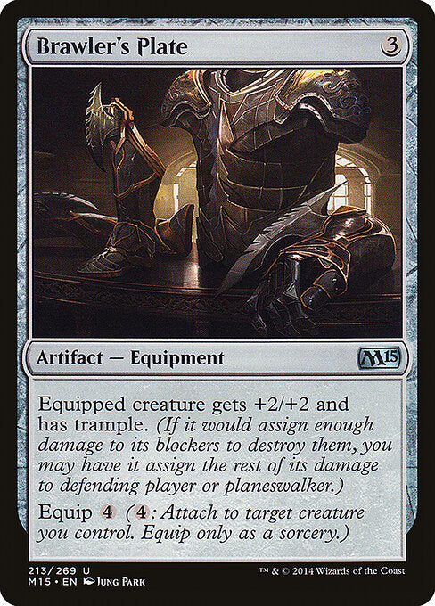 Brawler's Plate (213) - Magic 2015 - Game On