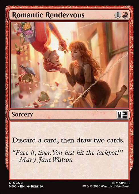 Romantic Rendezvous (808) (Foil) - Marvel Super Heroes Commander - Game On