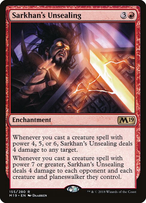 Sarkhan's Unsealing (155) (Foil) - Core Set 2019 - Game On