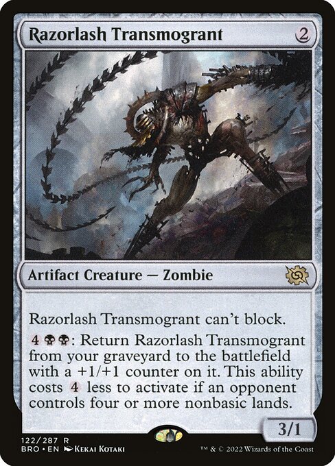 Razorlash Transmogrant (122) - The Brothers' War - Game On