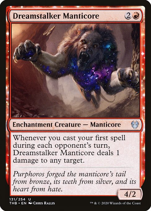 Dreamstalker Manticore (131) (Foil) - Theros Beyond Death - Game On