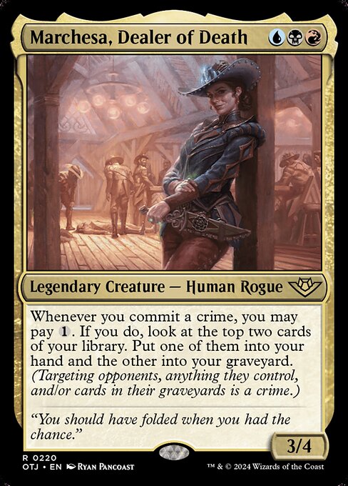 Marchesa, Dealer of Death (220) - Outlaws of Thunder Junction - Game On
