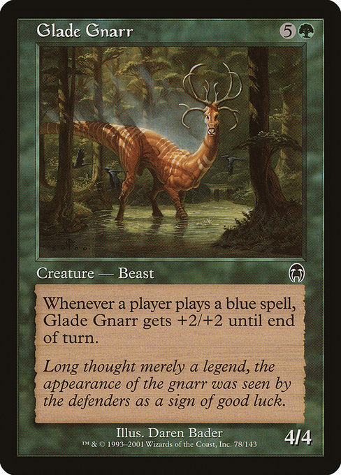 Glade Gnarr (78) (Foil) - Apocalypse - Game On
