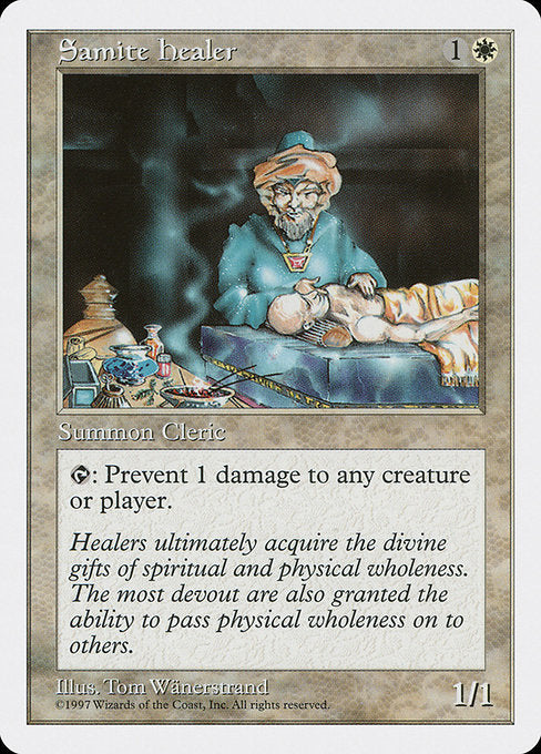 Samite Healer (58) - Fifth Edition - Game On