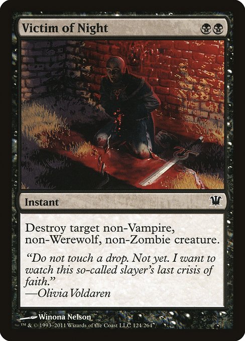Victim of Night (124) - Innistrad - Game On