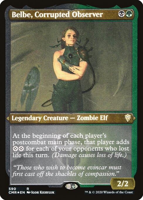 Belbe, Corrupted Observer (590) (Foil) - Commander Legends - Game On