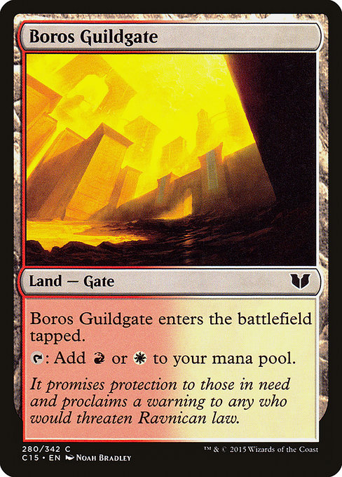 Boros Guildgate (280) - Commander 2015 - Game On