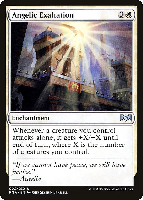Angelic Exaltation (2) - Ravnica Allegiance - Game On