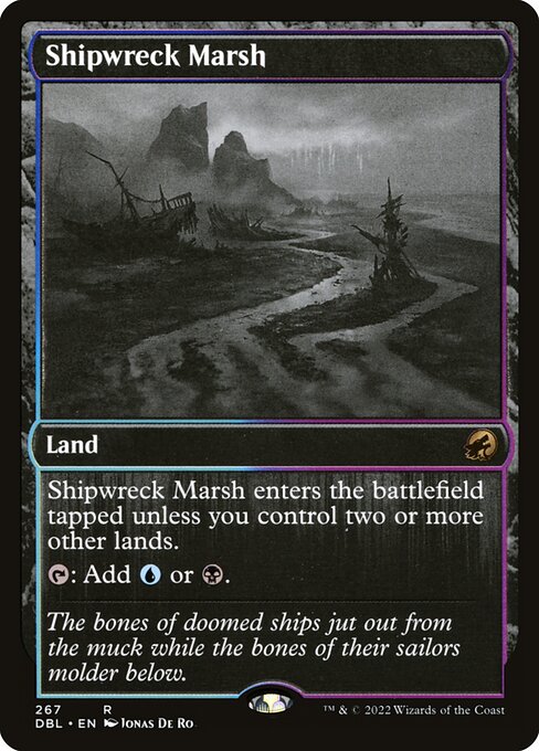 Shipwreck Marsh (267) (Foil) - Innistrad: Double Feature - Game On