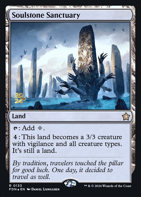 Soulstone Sanctuary (133s) (Foil) - Foundations Promos - Game On