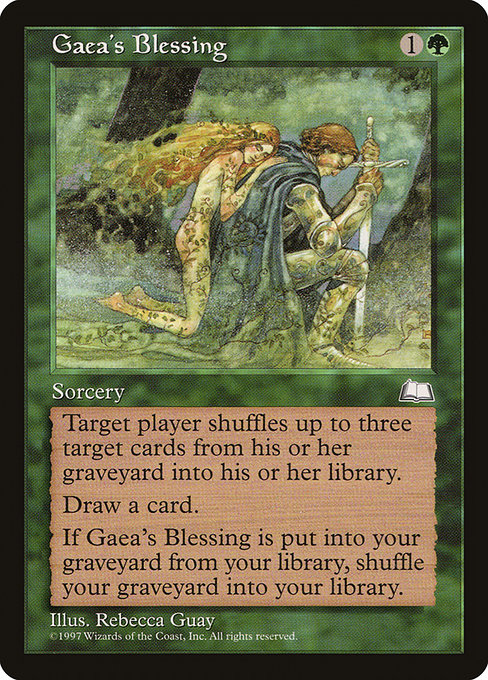 Gaea's Blessing (129) - Weatherlight - Game On