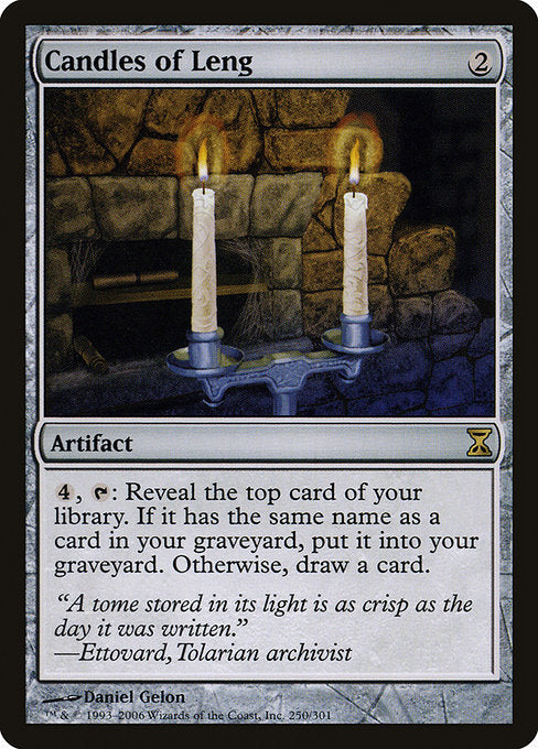 Candles of Leng (250) - Time Spiral - Game On