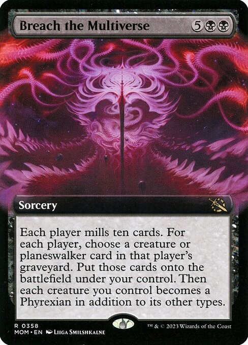 Breach the Multiverse (358) - EXTENDED ART (Foil) - March of the Machine - Game On