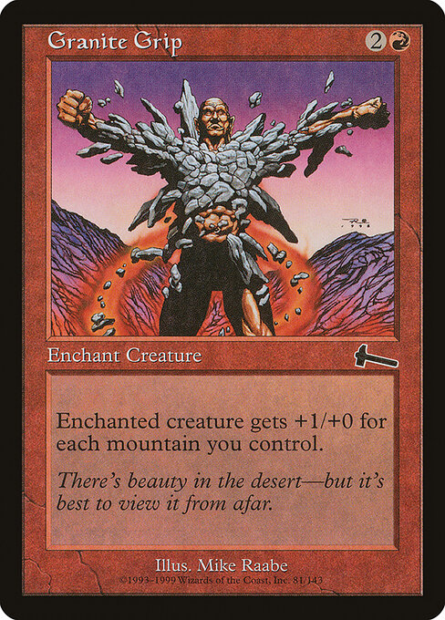 Granite Grip (81) (Foil) - Urza's Legacy - Game On