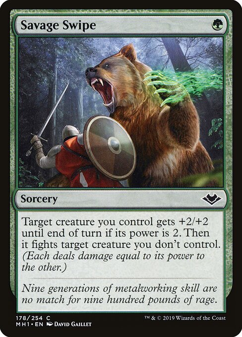 Savage Swipe (178) (Foil) - Modern Horizons - Game On