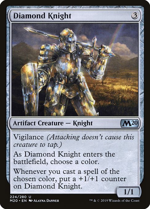 Diamond Knight (224) - Core Set 2020 - Game On