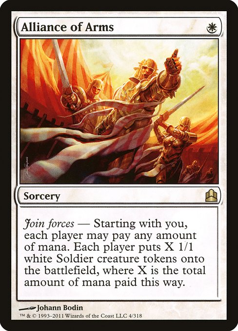 Alliance of Arms (4) - Commander 2011 - Game On