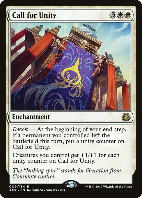 Call for Unity (9) (Foil) - Aether Revolt - Game On