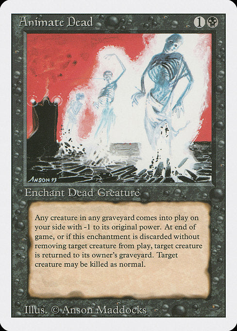 Animate Dead (93) - Revised Edition - Game On