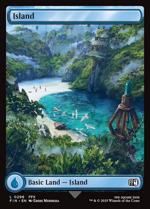 Island (298) - FULL ART - Final Fantasy - Game On